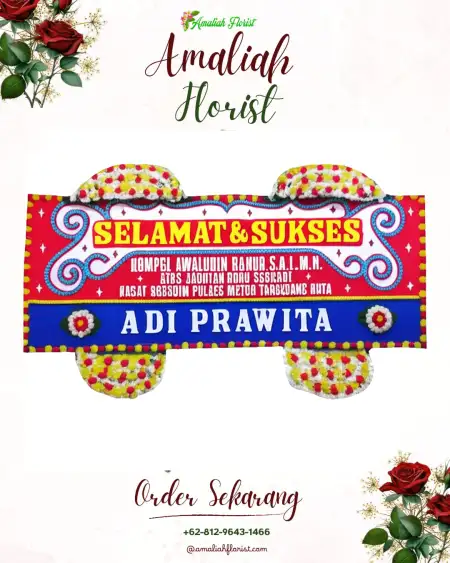 Papan Bunga Ucapan Selamat Kalicupak Kidul